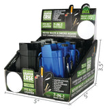 Metal Cigarette Saver Key Chain with Tools - 12 Pieces Per Retail Ready Display 26028 SMOKEZILLA