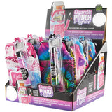 Canvas Cigarette Pouch with Matching Lighter - 12 Pieces Per Retail Ready Display 26036 SMOKEZILLA