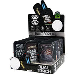 Gear Head Dual Torch Lighter - 15 Pieces Per Retail Ready Display 26076 SMOKEZILLA
