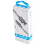 Charging Cable USB 3.1 to USB-C 3FT- 12 Pieces Per Pack 26222 NOVELTY INC