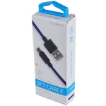 Charging Cable USB to Micro-USB 3FT - 12 Pieces Per Pack 26223 NOVELTY INC