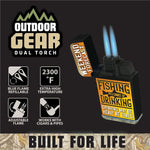 Hunt and Fish Dual Torch Lighter - 15 Pieces Per Retail Ready Display 26249 SMOKEZILLA
