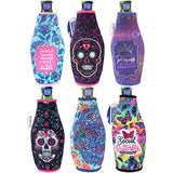 Neoprene Rhinestone Bottle Suit Cooler - 6 Per Retail Ready Display 26448 POLAR GEAR