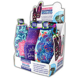Neoprene Rhinestone Bottle Suit Cooler - 6 Per Retail Ready Display 26448 POLAR GEAR