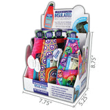 Neoprene 16 Oz bottle suit Cooler with Card Pocket - 6 Per Retail Ready Display 26457 POLAR GEAR