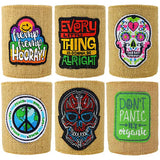 Neoprene Hemp Lined Can and Bottle Cooler - 6 Pieces Per Retail Ready Display 26459 POLAR GEAR