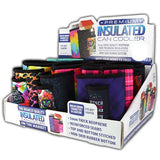 Neoprene Can and Bottle Cooler with Cigarette Pouch - 6 Pieces Per Retail Ready 26473 POLAR GEAR