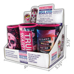 Neoprene Rhinestone Slim Can Cooler - 6 Per Retail Ready Display 26580 POLAR GEAR