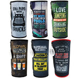 Neoprene 24 Oz Can and Bottle Cooler - 6 Pieces Per Retail Ready Display 26584 POLAR GEAR