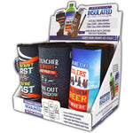 Neoprene 24 Oz Can and Bottle Cooler - 6 Pieces Per Retail Ready Display 26588 POLAR GEAR