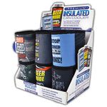 Neoprene Can and Bottle Cooler - 12 Pieces Per Retail Ready Display 26602 POLAR GEAR