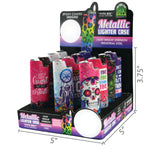 Epoxy Metal Lighter Case - 12 Pieces Per Retail Ready Display 26630 SMOKEZILLA