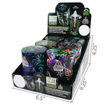 Full Print Butt Bucket Ashtray with LED Light - 6 Per Retail Ready Display 26631 SMOKEZILLA