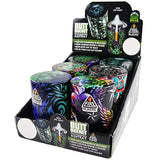 Full Print Butt Bucket Ashtray with LED Light - 6 Per Retail Ready Display 26631 SMOKEZILLA