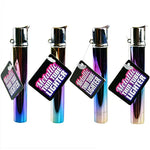 Thin Metallic Tube Lighter - 12 Pieces Per Retail Ready Display 26642 SMOKEZILLA