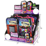 Neoprene Cigarette Pouch with Pocket - 8 Pieces Per Retail Ready Display 26659 SMOKEZILLA