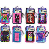 Neoprene Cigarette Pouch with Pocket - 8 Pieces Per Retail Ready Display 26661 SMOKEZILLA