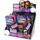 Neoprene Cigarette Pouch with Pocket - 8 Pieces Per Retail Ready Display 26661 SMOKEZILLA