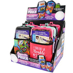 Neoprene Cigarette Pouch with Pocket - 8 Pieces Per Retail Ready Display 26663 SMOKEZILLA