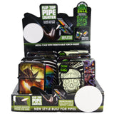 Metal Flip Top Pipe Torch Lighter - 12 Pieces Per Retail Ready Display 26669 SMOKEZILLA