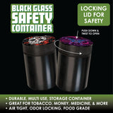 Smell Proof Glass Storage Container - 6 Pieces Per Retail Ready Display 26810 SMOKEZILLA