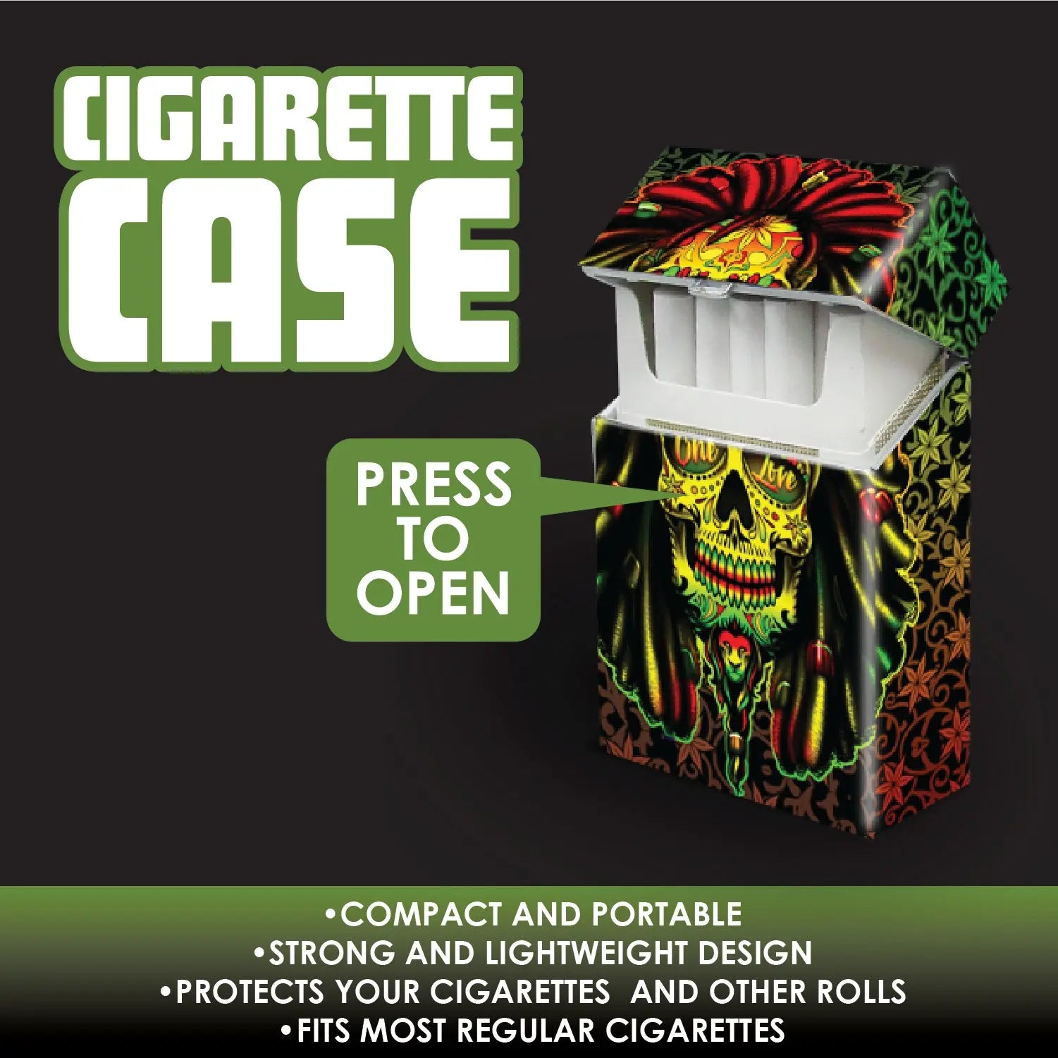 Cigarette Storage Case - 10 Pieces Per Retail Ready Display 27799 SMOKEZILLA