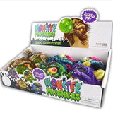 Squish and Squeeze Monster Ball - 6 Pieces Per Retail Ready Display 27802 KIPP BROTHERS