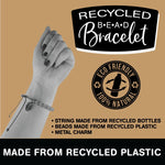 Recycled Bead Bracelet - 12 Pieces Per Retail Ready Display 28187 KIPP BROTHERS