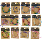Recycled Bead Bracelet - 12 Pieces Per Retail Ready Display 28187 KIPP BROTHERS