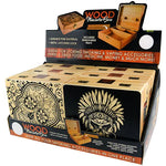 Wood Storage Box with Removable Tray - 6 Pieces Per Retail Ready Display 28198 SMOKEZILLA