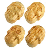 Wood Skull Puzzle Storage Box - 6 Pieces Per Retail Ready Display 28905 SMOKEZILLA