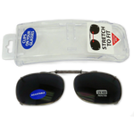 Clip On Flip Up Sunglasses with Case - 2 Pieces Per Pack 28971 DRIVER'S EDGE