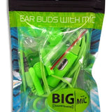 Earbuds with Auxiliary Connection and Mic - 3 Pieces Per Pack 29408 GADGET GEAR