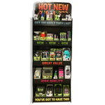 Smoking Accessories Assortment Floor Display - 161 Pieces Per Retail Ready Display 88409 SMOKEZILLA