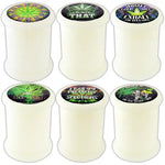 Glow in The Dark Smell Proof Silicone Jar - 6 Pieces Per Retail Ready Display 30008 SPICY ZILLA
