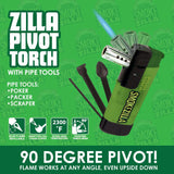 Pivot Torch Lighter with Tools - 24 Pieces Per Retail Ready Display 30027 SPICY ZILLA