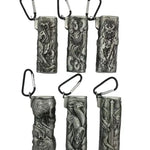 Metal Mystic Cigarette Saver with Carabineer- 6 Pieces Per Retail Ready Display 22564 SMOKEZILLA