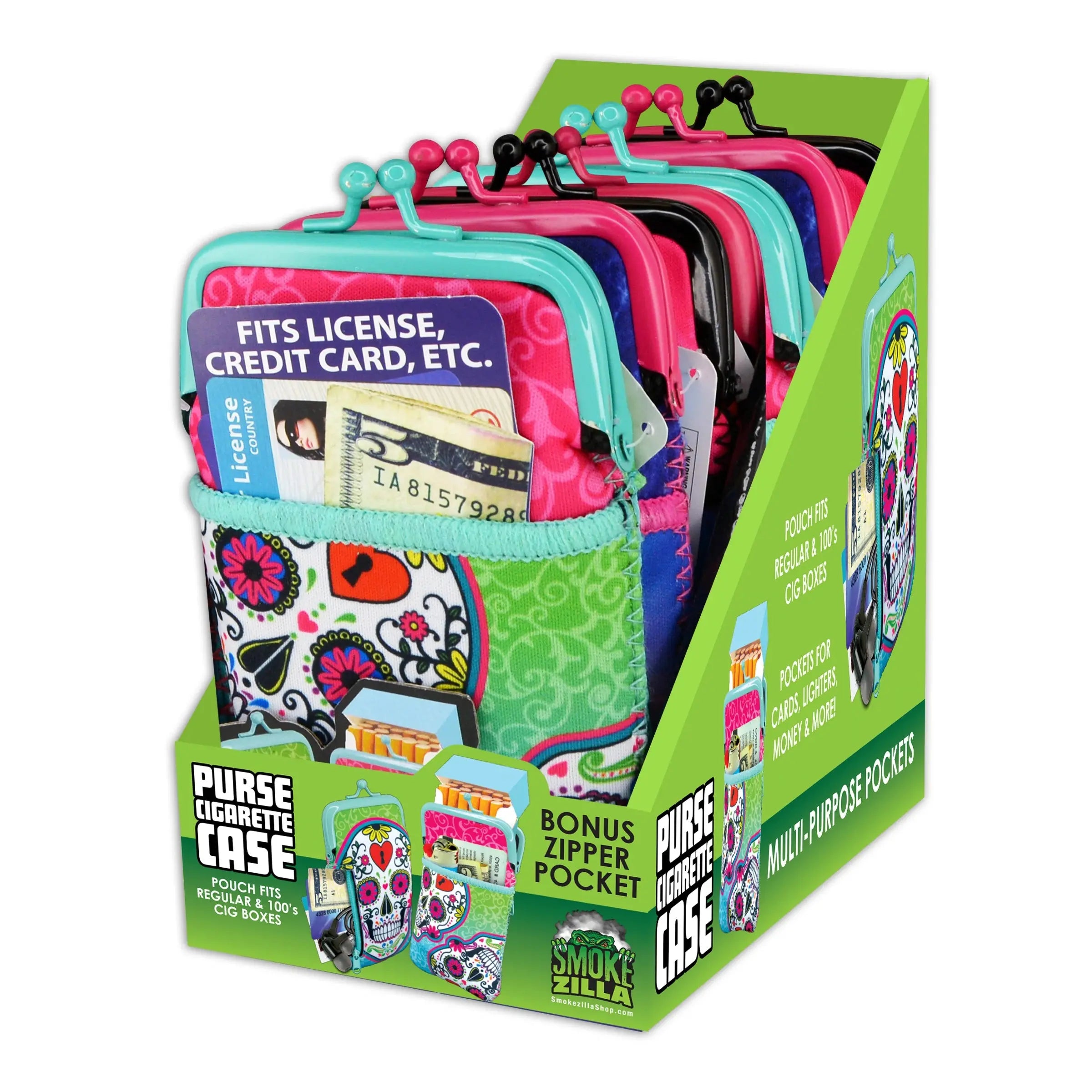 Smoking Accessories Assortment Floor Display - 161 Pieces Per Retail Ready Display 88409 SMOKEZILLA