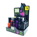 Molded Torch Lighter with Flip Top- 9 Pieces Per Retail Ready Display 41419 SMOKEZILLA