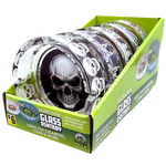 Glow in The Dark Glass Ashtray - 5 Pieces Per Retail Ready Display 41358 SMOKEZILLA
