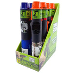 Torch Stick Lighter with Camo and Blue Assortment - 8 Pieces Per Retail Ready Display 41377 TORCH BLUE