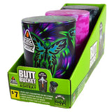 Full Print Butt Bucket Ashtray with LED Light - 3 Per Retail Ready Display 41392 SMOKEZILLA