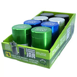 Smell Proof Metal Storage Jar - 8 Pieces Per Retail Ready Display 41396 SMOKEZILLA