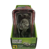 Glass Ashtray with LED Light Up Design - 4 Per Retail Ready Wholesale Display 41433 SMOKEZILLA