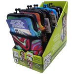 Neoprene Cigarette Pouch with Pocket - 6 Pieces Per Retail Ready Display 41489 SMOKEZILLA