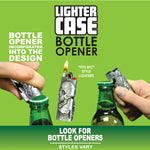 Metal Mystic Lighter Case with Bottle Opener Assortment - 12 Pieces Per Retail Ready Display 41491 SMOKEZILLA