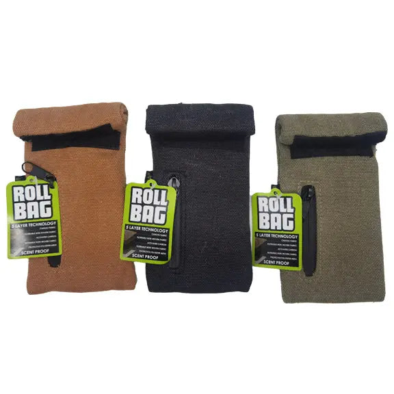 Smell Proof Canvas Roll Bag - 6 Pieces Per Retail Ready Display 41492 SMOKEZILLA