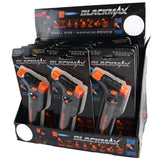 Black Max Torch Lighter with Blister Packaging - 12 Pieces Per Retail Ready Display 41534 SMOKEZILLA
