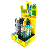 Thin Tube Lighter with Charm - 12 Pieces Per Retail Ready Display 41558 SMOKEZILLA