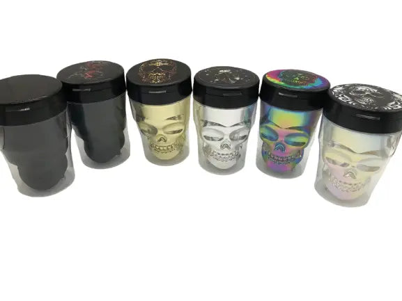 Skull Butt Bucket Ashtray with LED Light - 6 Pieces Per Retail Ready Display 22872 SMOKEZILLA